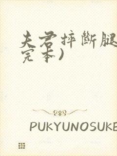 夫君摔断腿后(完本)