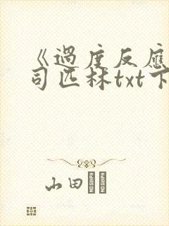 《过度反应》阿司匹林txt下载