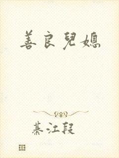 善良儿媳封面