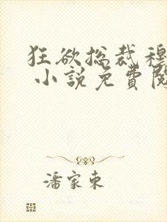 狂欲总裁穆非雪 小说免费阅读封面