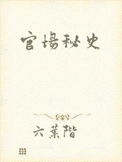 官场秘史