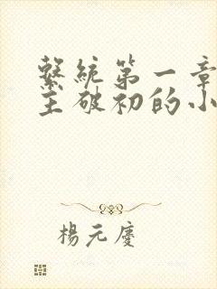 系统第一章给宿主破初的小说
