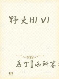野火H1 V1