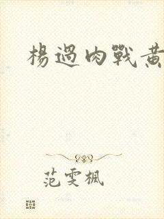 杨过肉战黄蓉封面