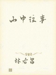 山中往事封面