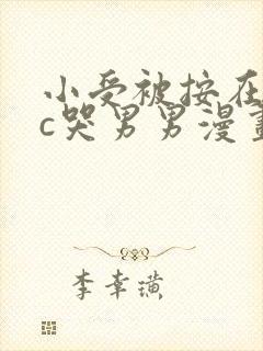 小受被按在墙上c哭男男漫画