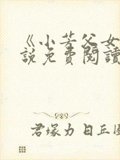 《小芳父女》小说免费阅读