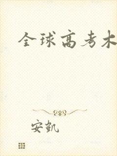 全球高考木苏里封面