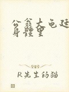 公翁大龟廷进我身体里