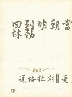 回到明朝当王爷林劲