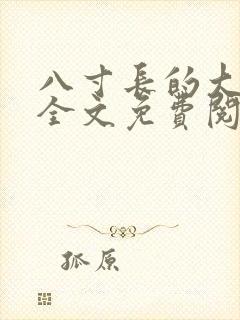 八寸长的大宝贝全文免费阅读