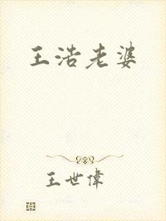 王浩老婆