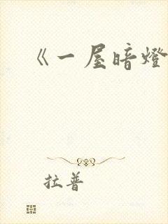 《一屋暗灯》