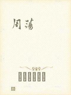 周荡封面