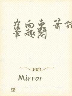 崔向东 萧错 笔趣阁