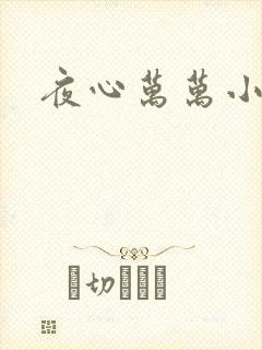 夜心万万小说