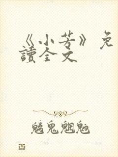 《小芳》免费阅读全文