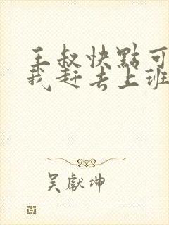 王叔快点可以吗我赶去上班