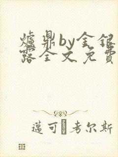 炉鼎by金银花露全文免费阅读笔趣阁