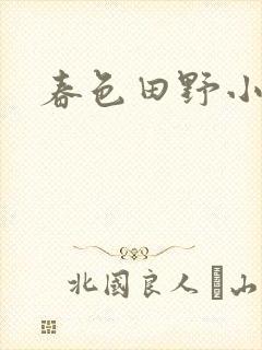 春色田野小说封面