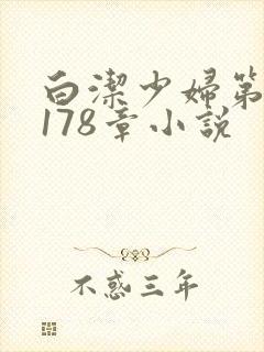 白洁少妇第1一178章小说
