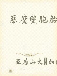 恶魔双胞胎