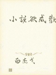 小说欲成欢