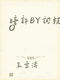暗许BY词枝PO