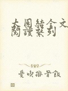 太团结全文免费阅读系列