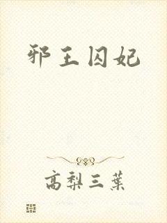邪王囚妃封面