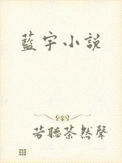 蓝宇小说