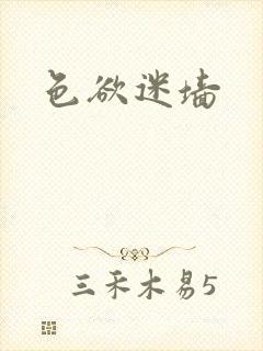色欲迷墙