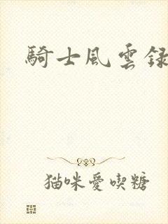 骑士风云录