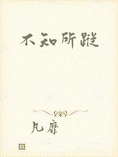 不知所踪封面