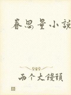 眷思量小说