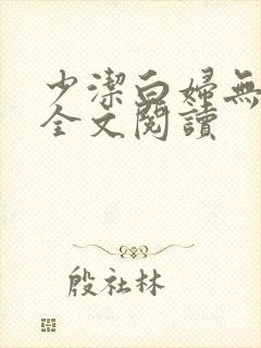 少洁白妇无删减全文阅读封面