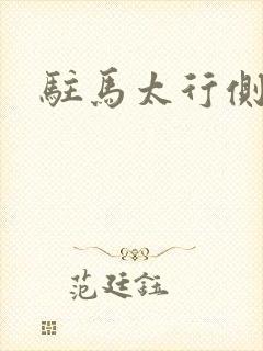 驻马太行侧