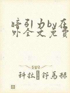 暗引力by在言外全文免费阅读笔趣阁封面