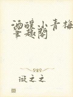 酒酿小青梅po笔趣阁