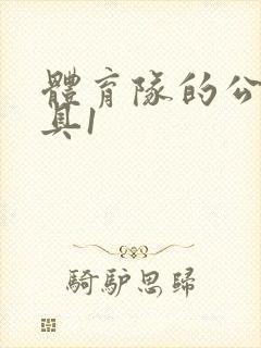 体育队的公用玩具1