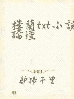 楼兰txt小说论坛
