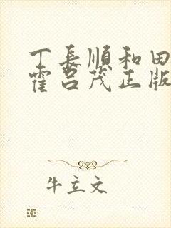 丁长顺和田晓兰霍吕茂正版