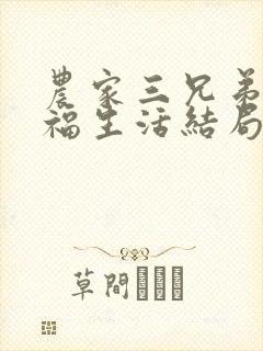 农家三兄弟的幸福生活结局红枫叶