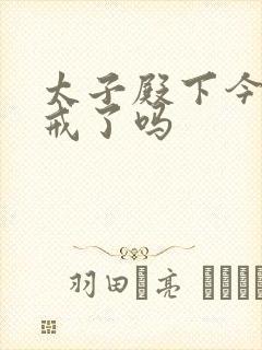 太子殿下今天破戒了吗封面