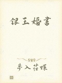 银王婚书封面