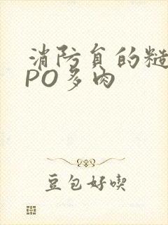 消防员的糙汉文PO多肉