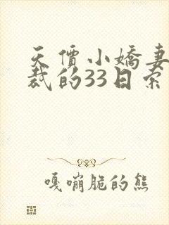 天价小娇妻,总裁的33日索情全文免费