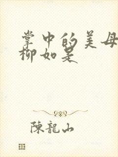 掌中的美母版主柳如是