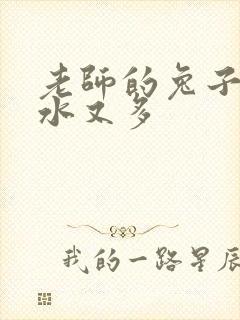 老师的兔子又软水又多