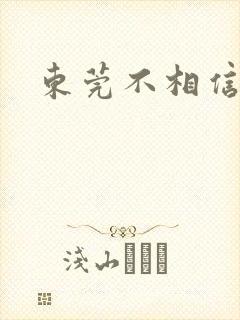 东莞不相信眼泪